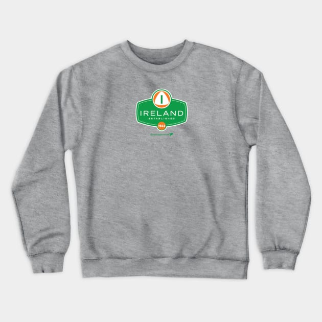 Ireland Accolade Crewneck Sweatshirt by trevorb74